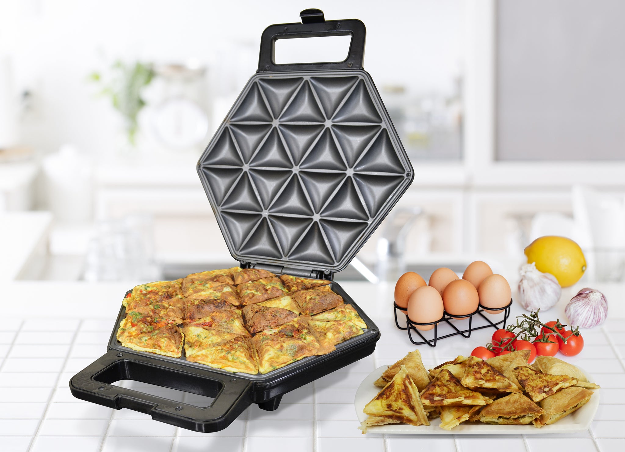 How about making quiches with the SMART Samosa Maker 
